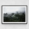 Foggy Hills 2 Narrow Black Frame