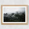 Foggy Hills 2 Wide Oak Frame