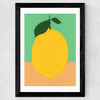 Lemon by Rosi Feist Wide Black Frame