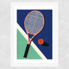 Malibu Tennis Club Wide White Frame