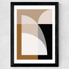 Forms I by Rafael Farias Wide Black Frame