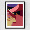 Tate Modern Stairs by Oshe POP! Medium Black Frame
