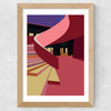Tate Modern Stairs by Oshe POP! Wide Oak Frame