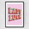 Lady Luck Narrow Black Frame