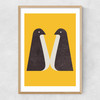 Penguin by In House Narrow Oak Frame