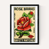 Rose Brand Matchbox