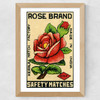 Rose Brand Matchbox