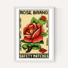 Rose Brand Matchbox