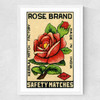 Rose Brand Matchbox