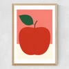 Red Apple II Medium Oak Frame