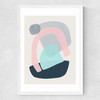 Lela Medium White Frame