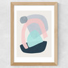 Lela Wide Oak Frame