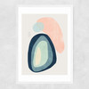Nell Narrow White Frame