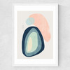 Nell Medium White Frame