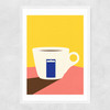 Tazza Narrow White Frame
