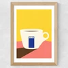 Tazza Wide Oak Frame