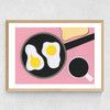 Mr D'z Breakfast Medium Oak Frame