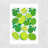 Lime Harvest Unframed Print