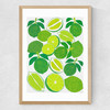 Lime Harvest Medium Oak Frame