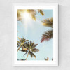 Sunny Medium White Frame