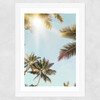 Sunny Wide White Frame