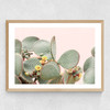 Blooming Cactus Medium Oak Frame