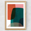 Contrast Wide Oak Frame