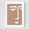 Moody Medium White Frame
