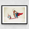 Little League Medium Black Frame