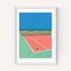 Tennis Court In The Desert