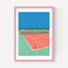 Tennis Court In The Desert