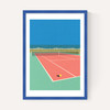 Tennis Court In The Desert