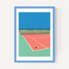 Tennis Court In The Desert