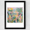 Flutter Springtime Wide Black Frame