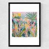 Flutter Springtime Medium Black Frame