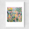 Flutter Springtime Medium White Frame
