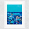 Rockpool and Hot Rocks Wide White Frame