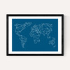 Geometric World Map