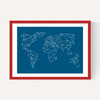 Geometric World Map