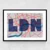 LDN Narrow Black Frame