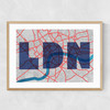 LDN Narrow Oak Frame