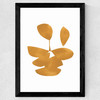 Leaves XI Wide Black Frame