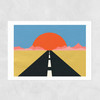 Road to Sun Unframed Print