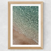 Where Sand and Water Wide Oak Frame