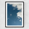 Sky Diving Narrow Black Frame