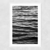 White Ocean Narrow White Frame