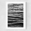 White Ocean Medium White Frame