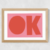 OK! Wide Oak Frame