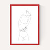 Line Art Women