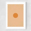Orange Sun Rays